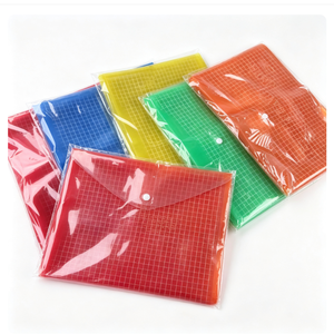 Bolsa de Archivo Grande de Polipropileno Tamaño FC, para Oficina y Escuela, Bolsa Transparente con Cierre a Presión, Bolsa de Almacenamiento Transparente para Papel - Product Image 4