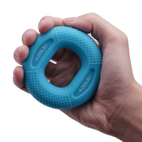 Anillo de agarre de silicona reutilizable para gimnasio de alta calidad, junta tórica, goma lavable, mejora el agarre manual, entrenamiento para masaje de dedos