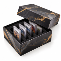 Boîte de rangement rigide de luxe pour cartes gradées personnalisées avec insert en EVA pour collectionneurs de cartes PSA BGS CGC