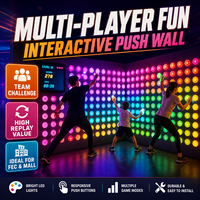 Jeu interactif de réaction et d'évasion pour le team building, boutons LED RGB activés par le toucher, pour 1 à 8 joueurs, centres d'activités intérieures
