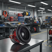 JLD AUDIO OEM  Système audio de voiture amplifié 3000RMS Meilleur caisson de basses de voiture 12 pouces