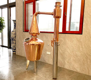 100L Copper Pot Still Destilación <span class=keywords><strong>Destilador</strong></span> <span class=keywords><strong>de</strong></span> <span class=keywords><strong>alcohol</strong></span> <span class=keywords><strong>casero</strong></span> para whisky <span class=keywords><strong>de</strong></span> malta - Product Image 4