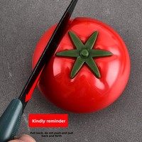 Aiguiseur de couteaux créatif 1 étape, mini et compact, base antidérapante, durable, écologique, grain fin pour couteaux à fruits et légumes