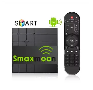 Smaxmoon IP TV m3u Support reseller panel IPTV Android Smart TV Box subscription 12 Months Warranty