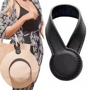 Wondrous Vintage Style Multi-Purpose Leather Magnetic Cap Clip Convenient Storage Wallet Travel Bag Hanging Accessories - Product Image 3