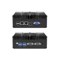 PC industriel embarqué double LAN double COM double écran 256 Go SSD 4*USB3.0 4*USB2.0 2*COM Intel Core I7-1255U DDR4 RAM WiFi