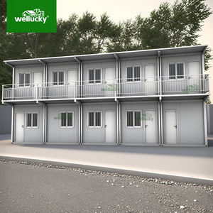 Wellucky, складной стальной дом, переносная ветростойкая кабина для использования в магазине с быстроразъемным контейнером - Product Image 6