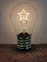 Everstar E40 Dimmable LED Nuit Basse Tension Filament Ampoule Amour Arbre Étoile Lune Nuage Forme En Gros pour Décorations De Fête