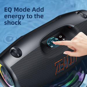 S89 250W Portable <b>Speaker</b> IPX6 Waterproof, Deep Bass, Custom EQ, RGB Party Lights, TWS, TF, AUX, USB for Outdoor Use - Product Image 4