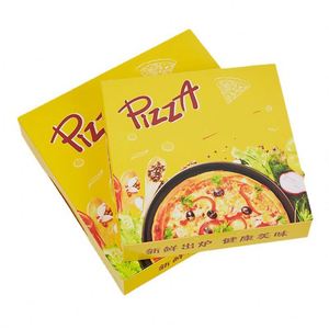 La mejor caja de entrega de pizza grande ecológica biodegradable 30x20x4 logo caja de cartón personalizada pizza - Product Image 2