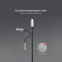 Adaptador USB C a Ethernet de 2.5 Gb, Plug & Play, USB de 2.5 Gigabit a RJ45 (Compatible con Thunderbolt)