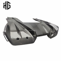 Diffuseur de pare-chocs arrière en fibre de carbone style MSO pour McLaren MP4-12C 650S Coupé Spider Conversion, lèvres de spoiler arrière MSO, kit carrosserie