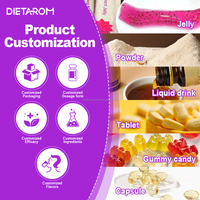 Poudre de Collagène OEM à Boire, Peptides de Collagène, Vitamine C, Poudre de Pêche pour Produits de Soin de la Peau, Vente en Gros de Poudre de Collagène