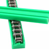 Chaîne de rouleaux de convoyeur 06C, guide linéaire, rail, type CK CKG CS U, UPE PANylon, chaîne d'entraînement en plastique, bande, usinage CNC 06BSS
