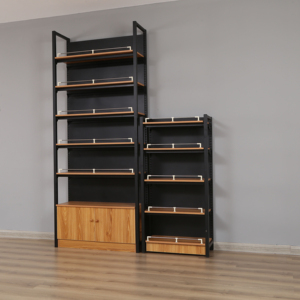 Estantes Comerciales de Acero y Madera Personalizados Sanyang para Exhibición de Productos en Tiendas de Abarrotes y Supermercados, Diseño Gratuito - Product Image 6