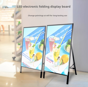 กล่องไฟ LED อลูมิเนียมตกแต่งแบบบางพิเศษ ขนาด 24x36 นิ้ว ความสว่างสูง สำหรับติดผนัง แบบสั่งทำพิเศษ พร้อมกรอบสแนป สำหรับใส่โปสเตอร์ กันน้ำ - Product Image 2