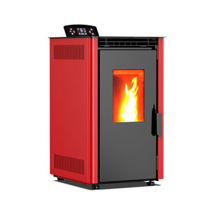 Foyer de poêle à <span class=keywords><strong>granulés</strong></span> à bois sans fumée 6.9KW avec contrôle WIFI pour la maison - Product Image 3