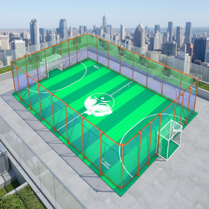 Terrain <span class=keywords><strong>de</strong></span> football modulaire MCG, <span class=keywords><strong>cage</strong></span> <span class=keywords><strong>de</strong></span> football portable avec structure <span class=keywords><strong>en</strong></span> acier anti-corrosion, provenant d'une usine <span class=keywords><strong>de</strong></span> 60000 m² - Product Image 1