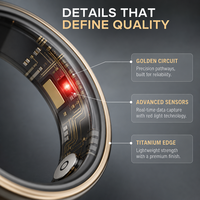 Nouvelle bague intelligente de sport 2025, tracker d'activité physique, étanche IP68 5ATM, pour la fréquence cardiaque, l'oxygène sanguin, le suivi du sommeil, avec photographie à distance