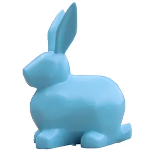 Benutzer definierte Größe Farbe abstrakte Kaninchen Skulptur