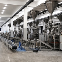 Usine de production de poudre détergente, capacité de 3000 à 200 000 T/A, équipement de fabrication automatique à longue durée de vie