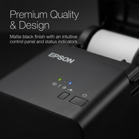 Printer Barcode Thermal E-pson TM-T81III 203 Dpi, Printer Struk/Nota untuk Perhiasan, Tersedia - Antarmuka USB & LAN T83III