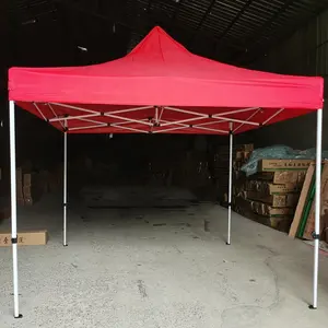 Commercio all'ingrosso 2x2 3x3 3x4 outdoor Commerciale Rosso Gazebo Tenda Da Giardino