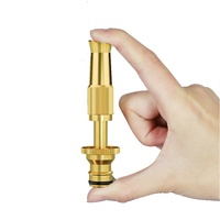 Buse à jet haute pression en laiton multi-usage pour jardin en alliage de cuivre robuste avec divers motifs