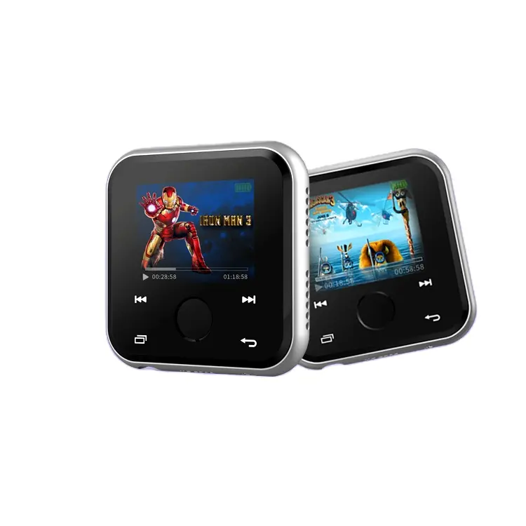 8GB Touch-Taste Mini USB OLED-Bildschirm Armbanduhr MP3-Player