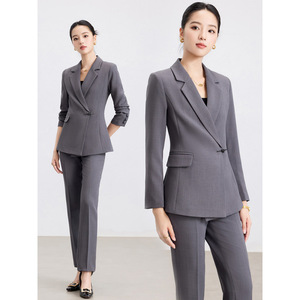 Women Professional Suit Long Sleeve Polyester Comfortable Workwear Fall 2025 - Product Image 5