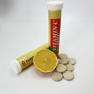 Oem Odm Hoge Absorptie Vitamine C + Zinkvoorziening Energiedrank Multivitamine Bruistablet - Product Image 3