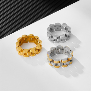 Bracelet de <span class=keywords><strong>montre</strong></span> en acier inoxydable sans ternissement de style coréen pour hommes femmes cadeau de la Saint-Valentin - Product Image 5