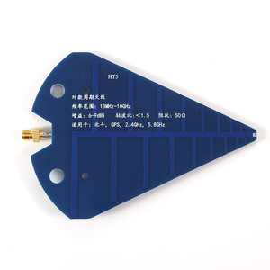 <span class=keywords><strong>Antenne</strong></span> HT5 UWB <span class=keywords><strong>Antenne</strong></span> périodique logarithmique 1575MHz 2.4GHz 5.8GHz <span class=keywords><strong>Antenne</strong></span> à <span class=keywords><strong>large</strong></span> <span class=keywords><strong>bande</strong></span> à transmission graphique - Product Image 2