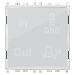 Unité de signalisation d'état de cabine 5.1x4.3x5.3 pouces avec indicateur DND et système de sonnette - Product Image 1