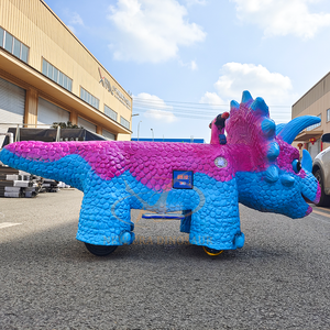 <span class=keywords><strong>Trottinette</strong></span> à propulsion à télécommande en forme de dinosaure pour centre commercial, manège pour parc d'attractions - Product Image 5