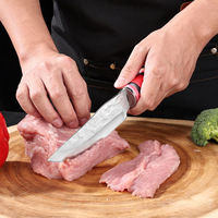 Couteau à viande à manche en acier inoxydable Portable forgé conception mongole pour le camping en plein air et l'usage domestique couteau à fruits tranchant