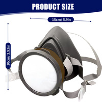Masque respirant anti-poussière et anti-poison CF3300, directement de l'usine, pour la peinture au pistolet, les gaz chimiques, la soudure électrique