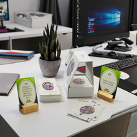 Affermazioni Positive quotidiane stampate personalizzate migliorano le emozioni Carte di vendita calda della fabbrica per adulti affermazioni citazioni gioco di carte