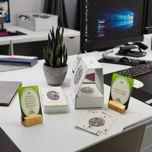 Affirmations positives quotidiennes imprimées personnalisées Améliorer les émotions Cartes Usine Offre Spéciale Affirmations pour adultes <span class=keywords><strong>Citations</strong></span> Jeu de cartes - Product Image 1