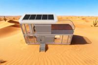 Maison capsule spatiale D7, 72 m², maison préfabriquée à deux étages, cabane à deux étages pour hôtel