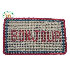 Alfombra Tejida a Mano con Estampado Animal de Jacinto de Agua 100% Natural, Moderna, Ecológica, Decoración Sostenible para el Hogar, Comercio de Exportación Global - Product Image 5