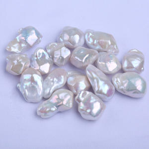 Fournisseur direct du fabricant, perles d'eau douce baroques de 15 à 20 mm, forte brillance, diamant, bus, accessoires semi-finis pour bricolage - Product Image 4