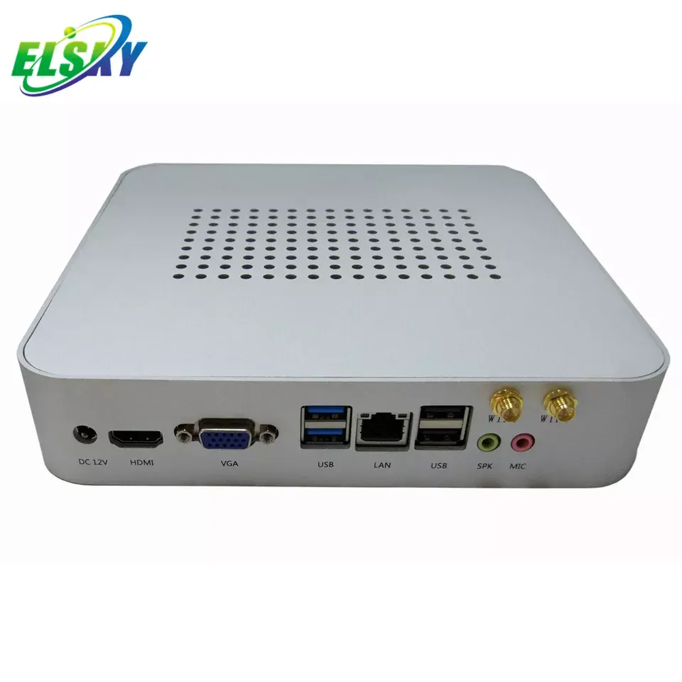 Thin Client Zandbrug 10e 11e Gen Core I3 I5 I7 Processor 2.2Ghz Vga HD-MI 6usb 10com 4G 5G Wifi Bt Kaart Mini Pocket Pc