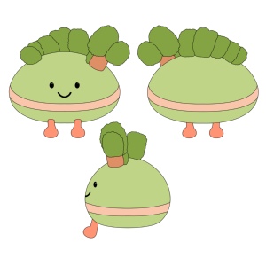 Yeni varış peluş yeşil havuç özel karikatür sevimli dolması sebze ve meyve serisi için yürümeye başlayan oyuncaklar - Product Image 3