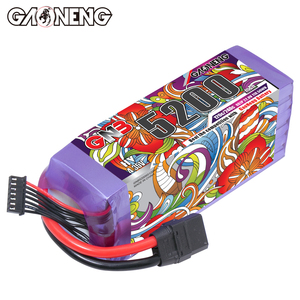 แบตเตอรี่ LiPo GNB GAONENG 6S 5200mAh 22.8V 120C สำหรับ RC แรงดันสูง ขนาดใหญ่ สำหรับเฮลิคอปเตอร์ FPV S รถบังคับ เรือบังคับ และงานอดิเรกอื่นๆ - Product Image 4