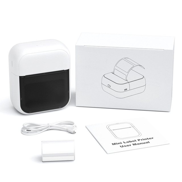 AI HD Mini Tattoo Transfer Machine Label Thermal Small Pattern Printer for Portable Memo Machine