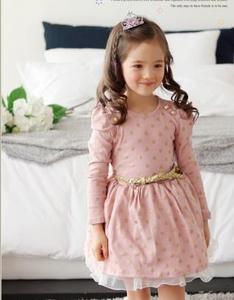 Robe de Soirée Décontractée à Manches Longues pour Petites Filles, Vêtements d'Été en Gros pour Enfants, Style Princesse, Fournisseur Chinois - Product Image 2