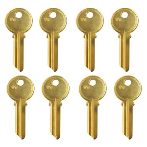 Y1 Key Blanks Uncut High Quality Brass Nickel House Key