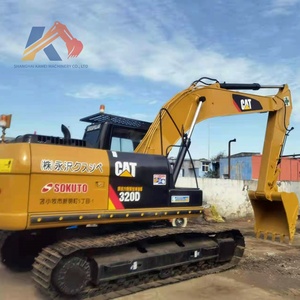 Excavator 20Ton Medium Excavation Sites Used CAT 320D Crawler Good Price Japan Caterpillar Excavator for Farm - Product Image 1