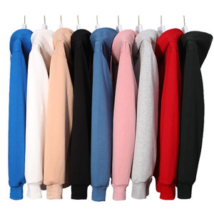 300gsm-500gsm de algodón sudaderas con capucha sudaderas en blanco al por mayor de encargo de lana/chenilla Sudadera con capucha - Product Image 3